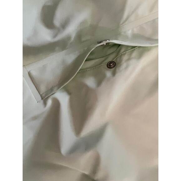 RAINS Unisex Waterproof Rain Jacket With Hood in Mineral color in Size XL NWT - Picture 7 of 11